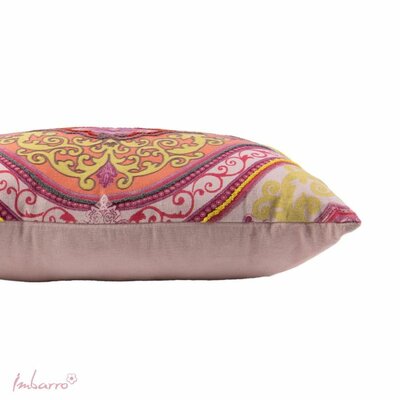 Sierkussen - Rani - Handgeborduurd - Roze - 40x60cm