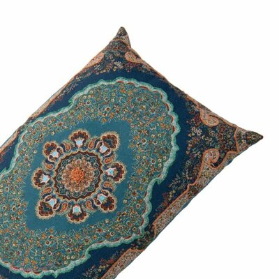 Sierkussen - Zinta - Handgeborduurd - Blauw - 40x60cm