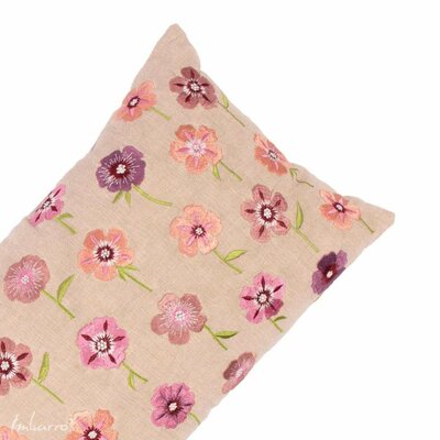 Sierkussen - Felice - geborduurd - Beige - 30x50cm