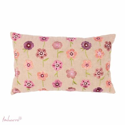 Sierkussen - Felice - geborduurd - Beige - 30x50cm