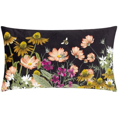 Kussenhoes – Braywick Floral – Zwart – 30x50 cm 