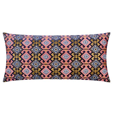 Decorative cushion – Laurel – Pink/Blue – 30x60 cm 
