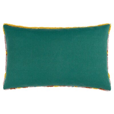 Decorative cushion – Sweet knitted – Yellow/Pink – 30x50 cm