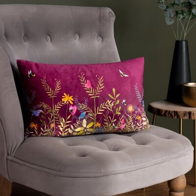 Kussenhoes – Willow Wildflower Meadow – Fuchsia – 30x50 cm