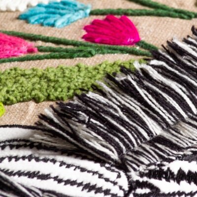 Cushion cover – Zebra – Fern – 50x50 cm