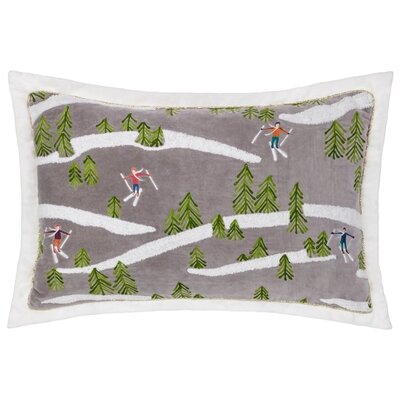 Cushion cover – Winter Alpine – Taupe – 35x50 cm