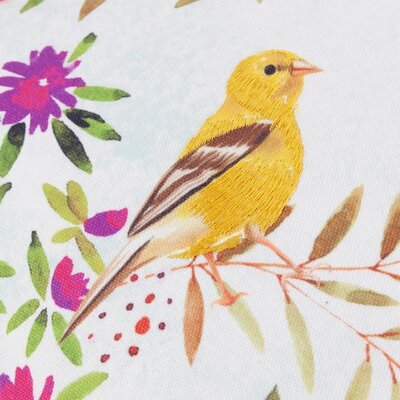 Cushion cover – Daisy Hill Willow Birds – Multi/Pink – 45x45 cm