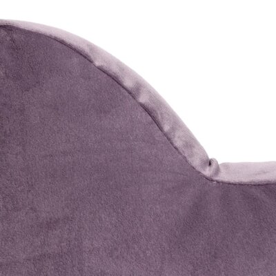 Sierkussen – Flower Velvet – Omkeerbaar – Lila – 45x45 cm
