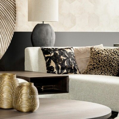 Keyan – Sierkussen 30x50 cm – Panterprint & Luxe 