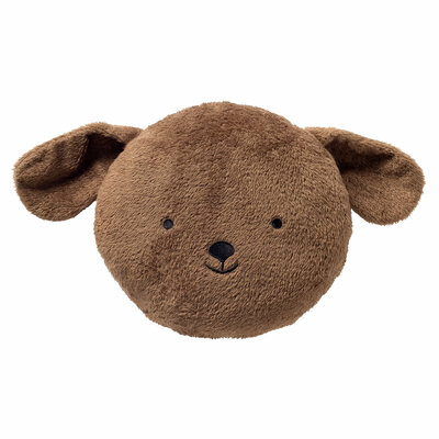 Luke – Knuffelkussen Ø30 cm – Lieve hond