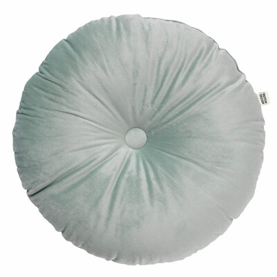 Olly – Ø40 cm – Round velvet cushion – Jadeite 