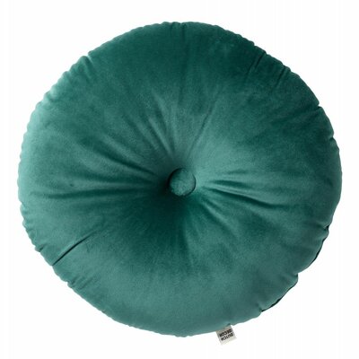 Olly – Ø40 cm – Round velvet cushion – Sagebrush Green 