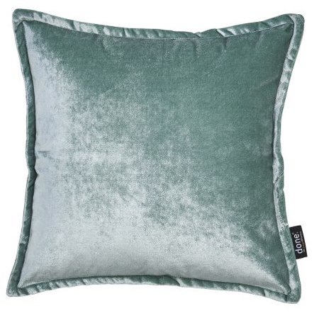 Velvet kussenhoes- mint 45x45