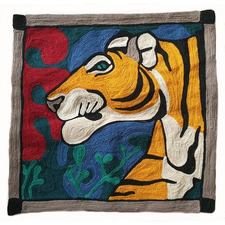 Kussen Tijger 45x45