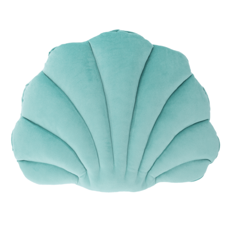Schelpkussen - aqua