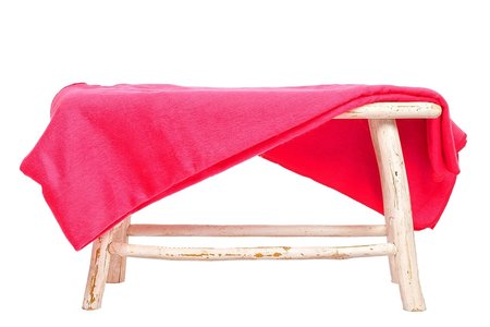Alpaca plaid - roze 165 x 230