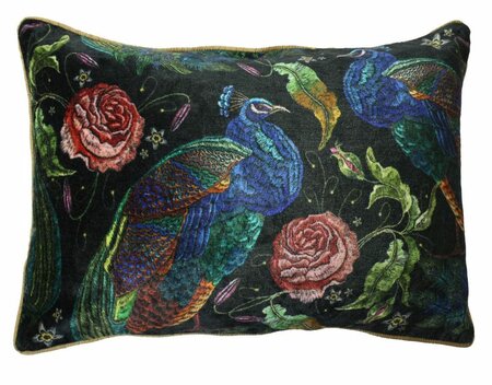 Pauw - zwart 40x60