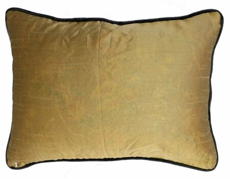 Gestreept velvet kussen 35x50