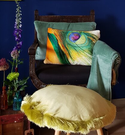 Velvet lime rond ø 45cm
