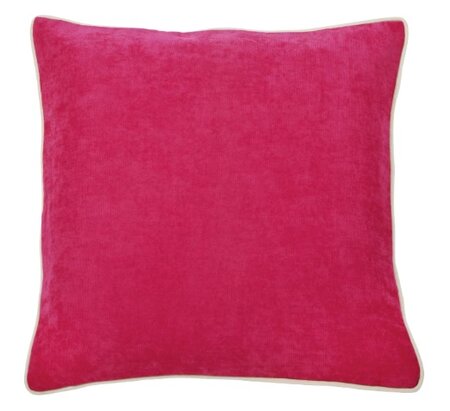 Velvet kussenhoes- fuchsia 45x45
