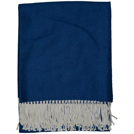Alpaca plaid - blauw 135x175cm
