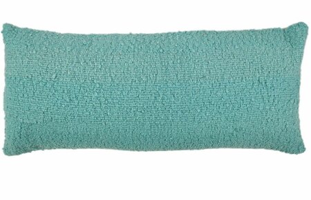 Turquoise sierkussen Shimba - 30x70