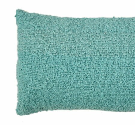 Turquoise sierkussen Shimba - 30x70