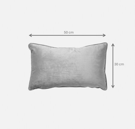 Velvet cushion Finn - 12x20
