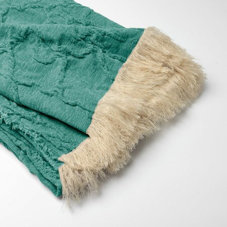Plaid Florine - 140x180 cm - Sage green