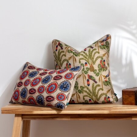 Akamba Tribal Natural - Cushion Cover - 30x50 cm 