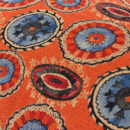 Cushion Cover – Akamba Tribal Tangerine – 30x50 cm 