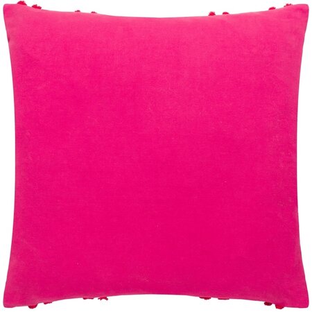Cushion cover – Archie Tufted – Pink/red – 45x45 cm 