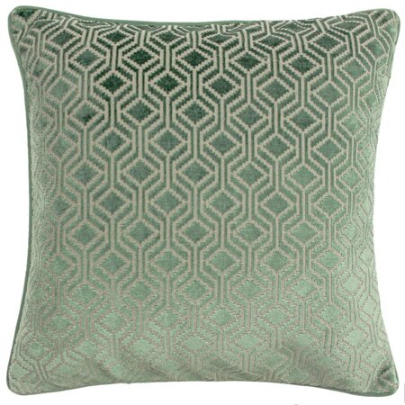 Cushion cover – Avenue Velvet Jacquard – Mint – 45x45 cm 