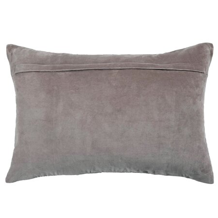  Decorative cushion cover – Boulder - Embroidered – Lavender – 40x60 cm 