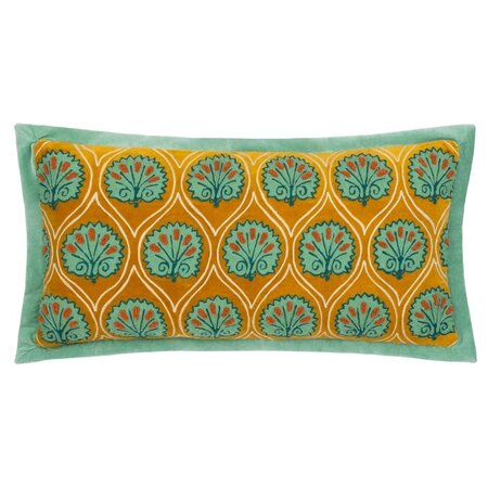 Cushion  – Casa – Ochre/Navy – 30x60 cm