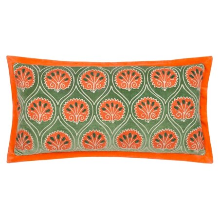 Cushion – Casa – Peridot/Orange – 30x60 cm