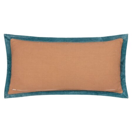 Decorative cushion – Casa Cushion – Pink/French Blue – 30x60 cm 