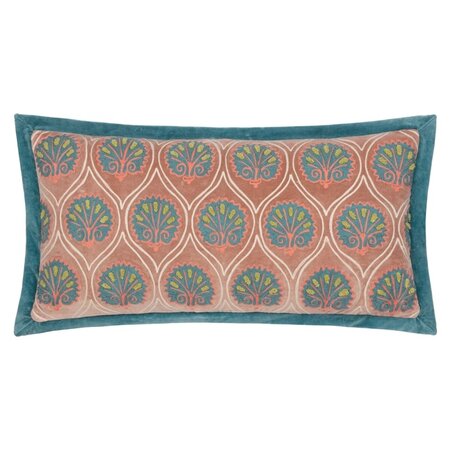 Decorative cushion – Casa Cushion – Pink/French Blue – 30x60 cm 