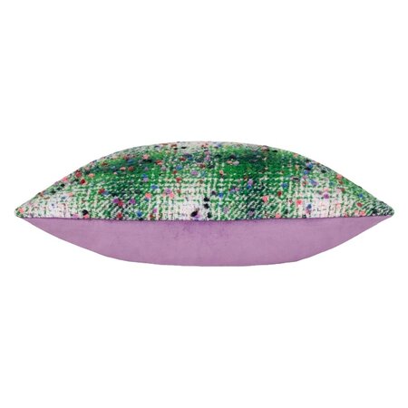 Cushion cover – Connie Check – Green/Purple – 45x45 cm 