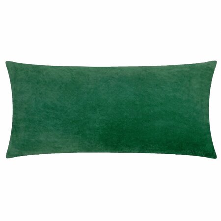Decorative cushion – Laurel – Cerise/Jade – 30x60 cm