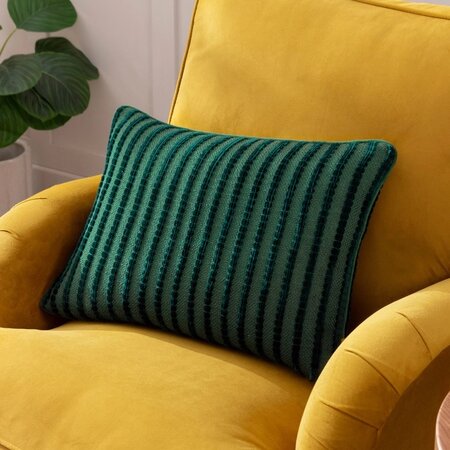 Decorative cushion – Giyla – Blue-green – 35x50 cm 