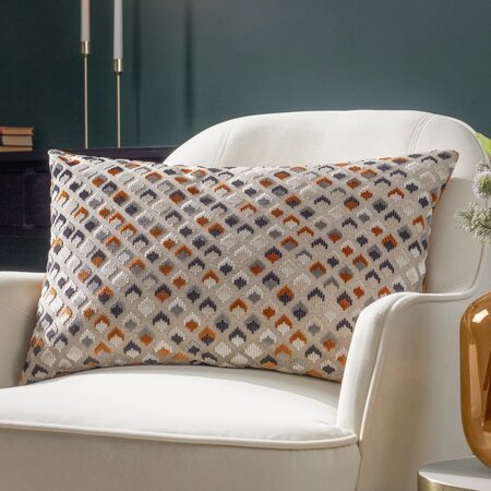 Cushion cover – Lexington – Ginger/Grey – 40x60 cm