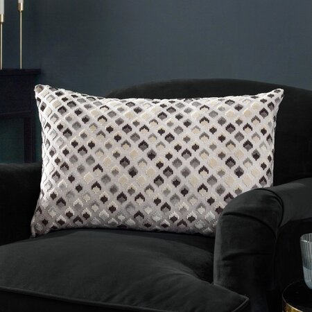  Cushion cover – Lexington – Gray/black – 40x60 cm