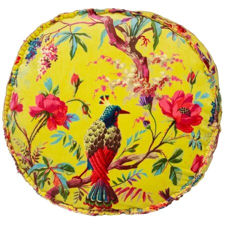 Decorative cushion – Paradise Velvet Round – Aracia – 50x12 cm
