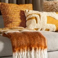 Ellen – Cushion 45x45 cm – Woven Warmth 