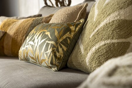 Juna – Cushion 45x45 cm – Leaf Design & Sustainable 