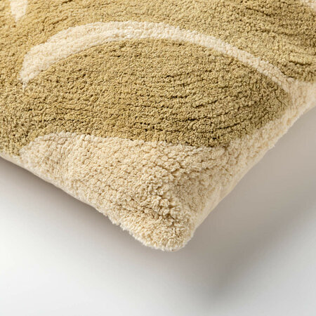 Juna – Cushion 45x45 cm – Leaf Design & Sustainable 
