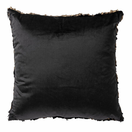 Silvijn – Cushion 45x45 cm – Raven – Black 