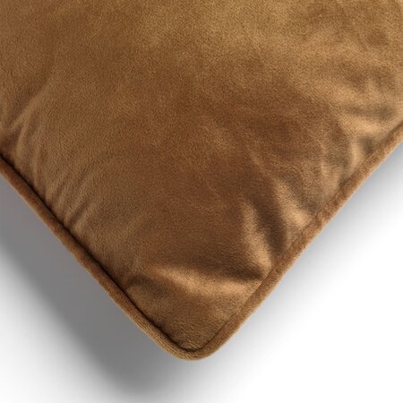 FINN – Cushion 40x60 cm – Velvet – Tobacco Brown 