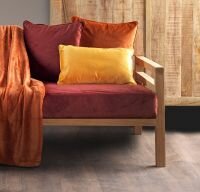 FINN – Cushion 45x45 cm – Velvet – Potters Clay 🧡✨